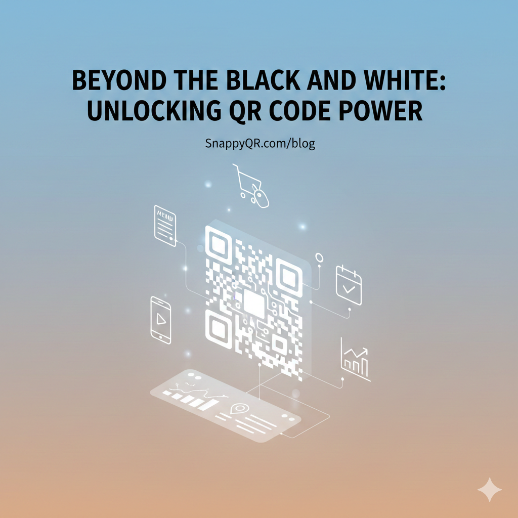 QR codes connecting physical and digital marketing